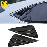 carmango for lexus nx 200 200t 300 300h 2014 2020 carbon car accessory rear window trim frame cover sticker exterior moulding