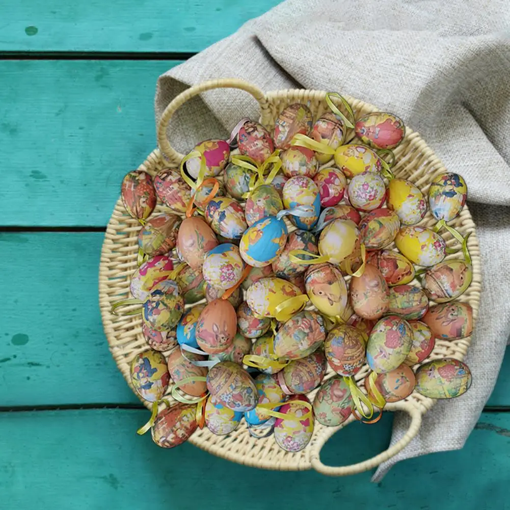 

Забавный мини-кулон в виде пасхальных яиц в виде кролика, 6 шт.