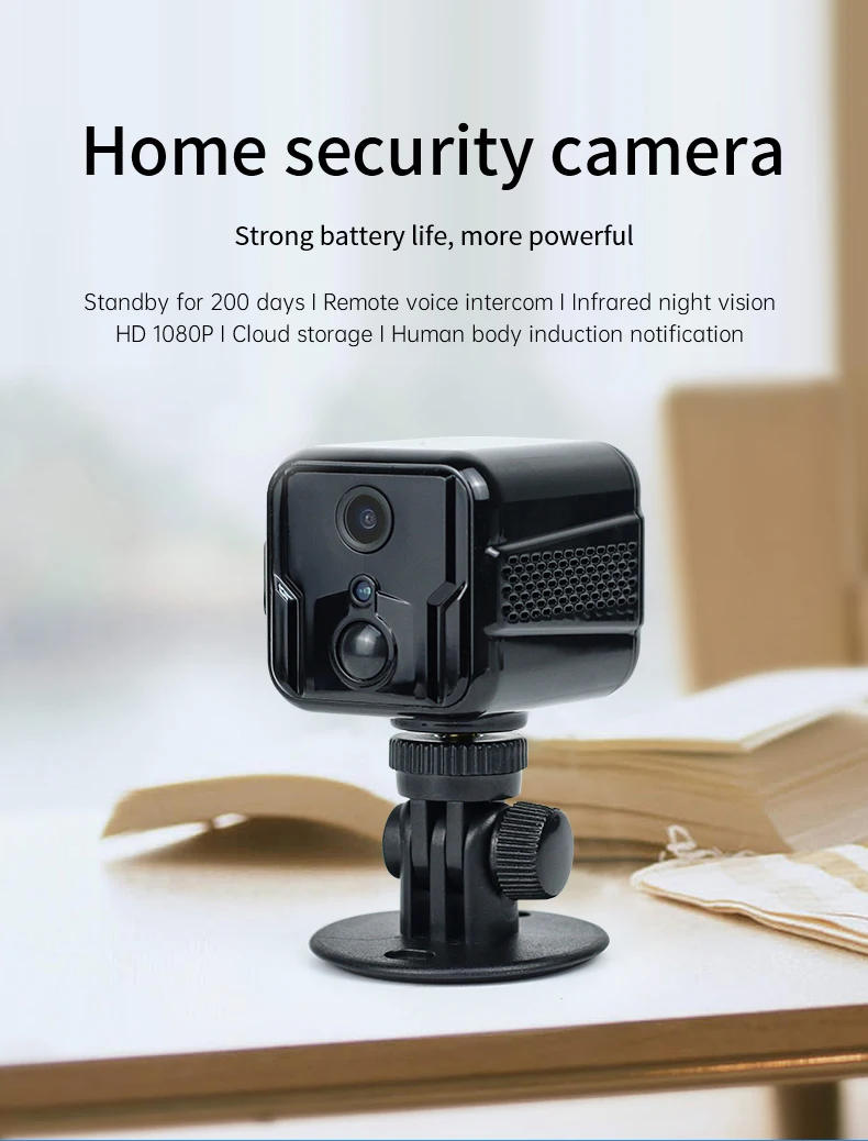

AMYGOJJ HD Camera Low-power 140-degree Wide-angle Wireless Smart Wifi Voice Intercom HD Camera