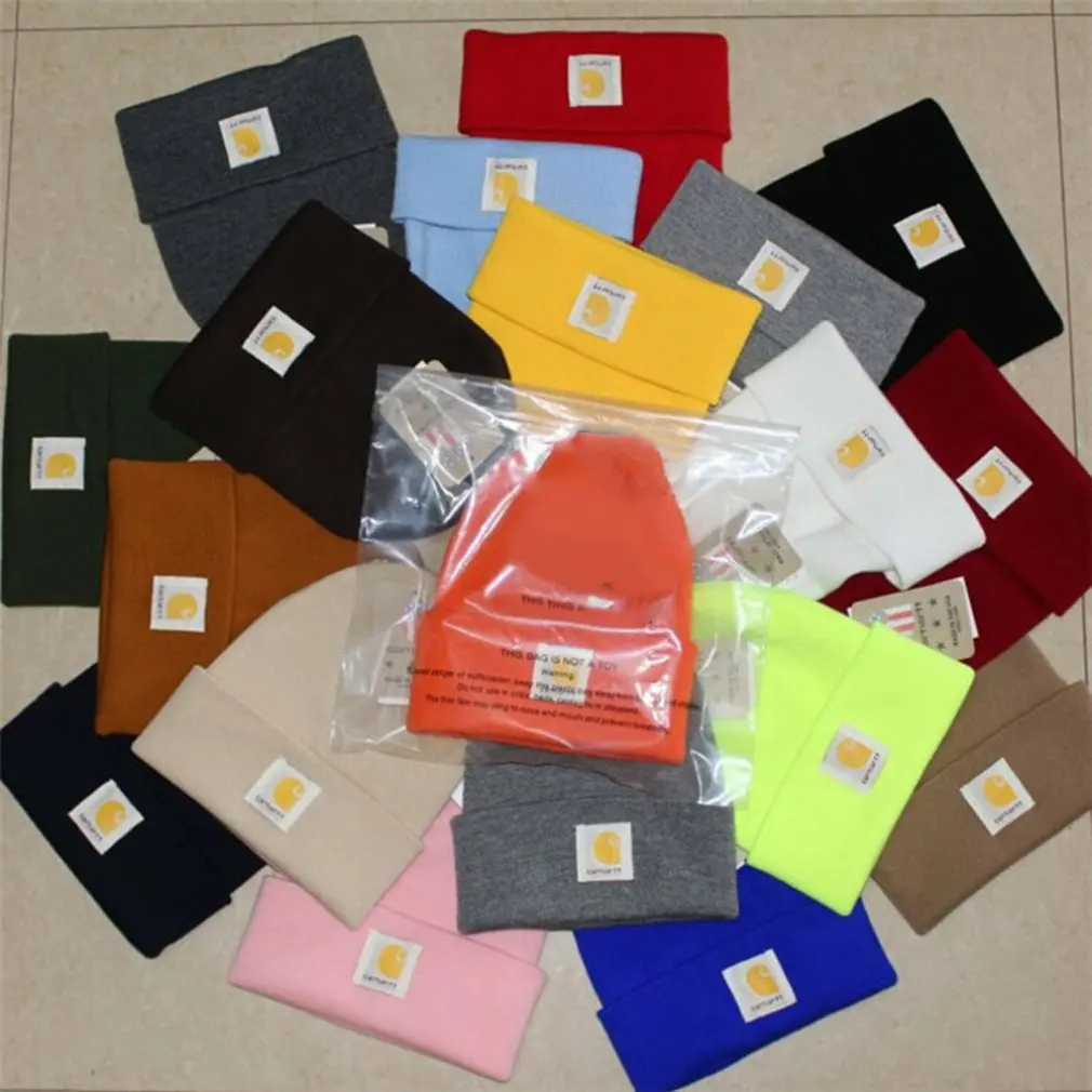 Мужская и женская зимняя вязаная шапка с Стиль Лыжная Шапка осень зима стильная