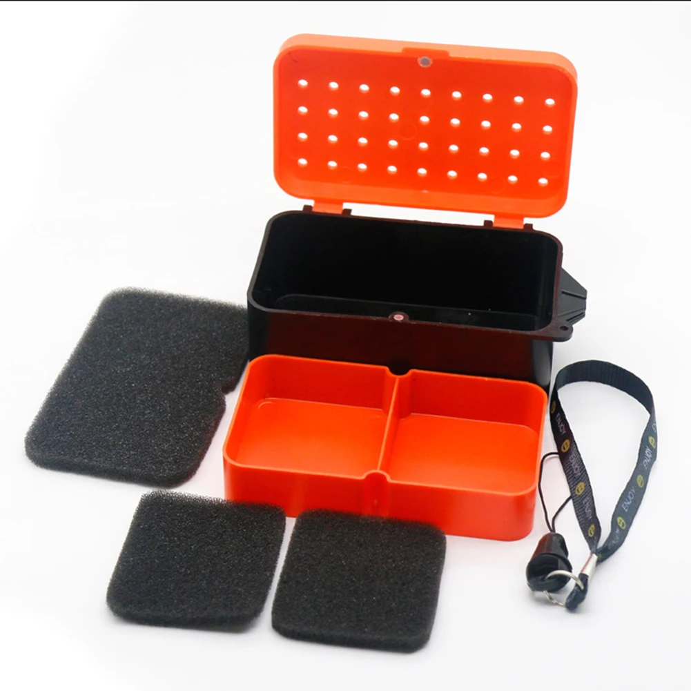 

Многофункциональная двухслойная приманка для рыбной ловли, коробка для живой приманки, дышащая портативная приманка для ловли дождевого ч...