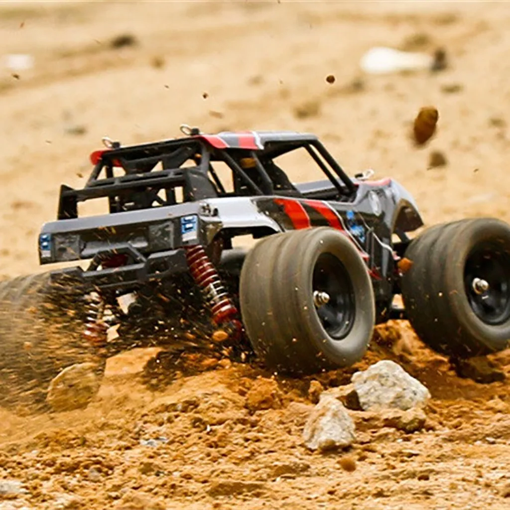 

Wltoys 1/18 Oversized Feet Remote Control CarHigh Speed 2.4G Four-wheel Drive Climbing Off-road Racing Toy RC Car for Kids Gift