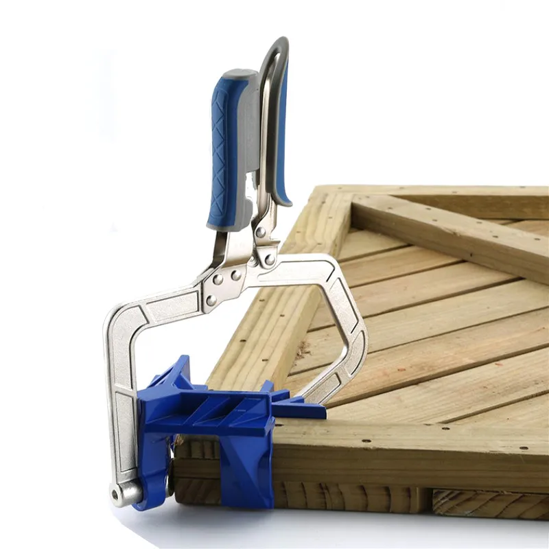 Woodworking Quick Clamp Pliers Auto-adjustable 90 Degree Corner T-Clamp Right Angle Fit Tool Frame Clip | Обустройство дома