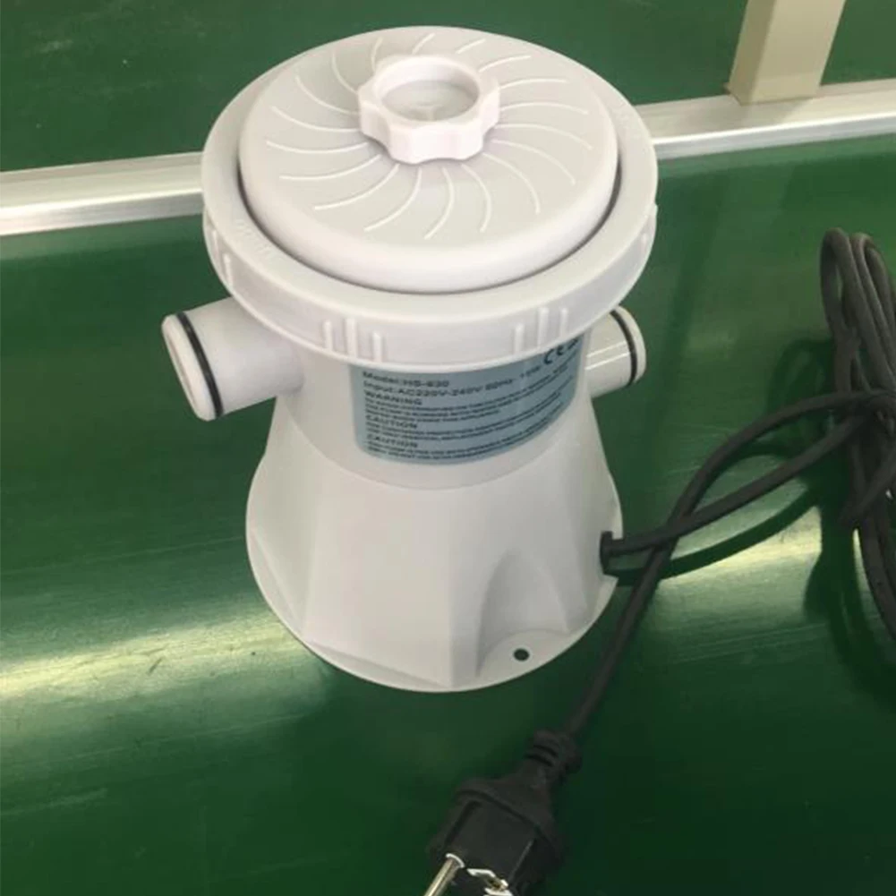 

300 Gallons Swimming Pool Electric Filter Pump Large Pool Filter Household Pool Cleaner Removable Filter Core Circulation Pump