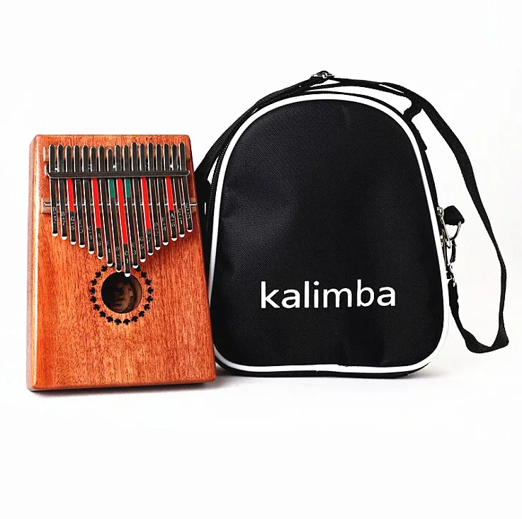 Музыкальный инструмент калимба сумка для большого пальца пианино Mbira мягкий