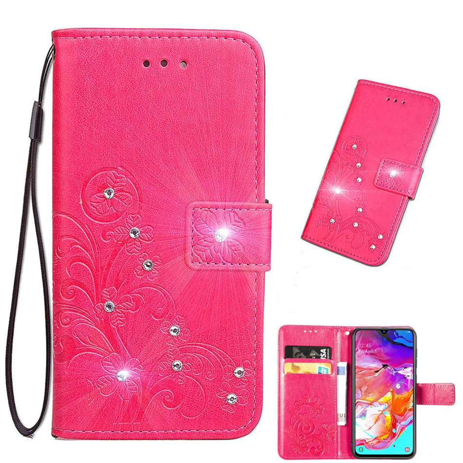 

Diamond clover Suitable For Huawei phone case P40 Lite Nova 6SE Honor X10 5G Flap Leather Shell Huawei case