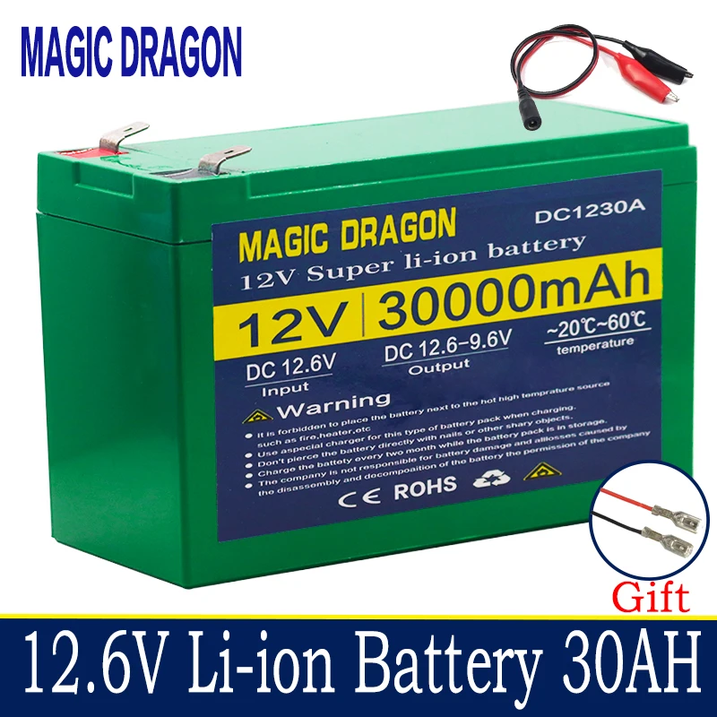 Высококачественные литий ионные/литий ионные аккумуляторы 12 В 20 Ач 30 для