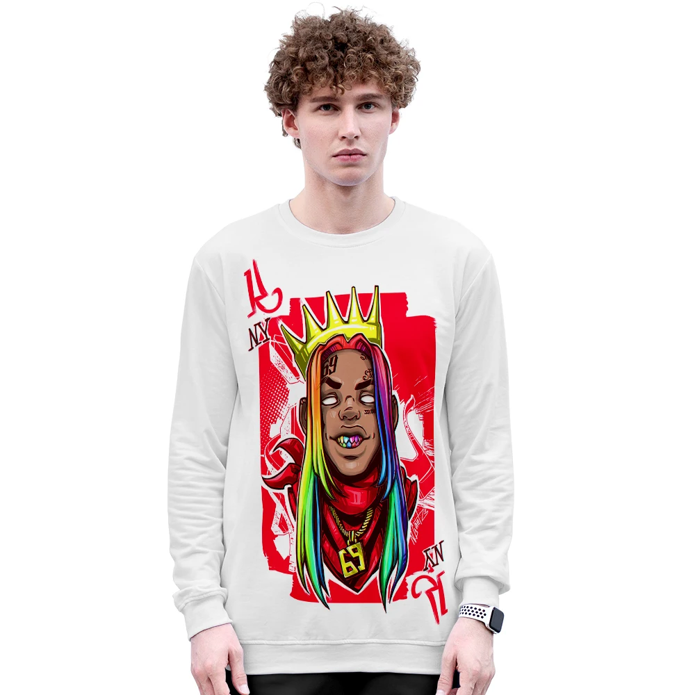 

2020 6ix9ine Albume Gooba Hoodies Sweatshrits Men/women Harajuku Hoody for Streetwear Casual Clothes Fashion O-neck Long Sleeve