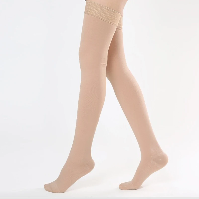 Носки компрессионные женские медицинские длинные носки для бега класс 2