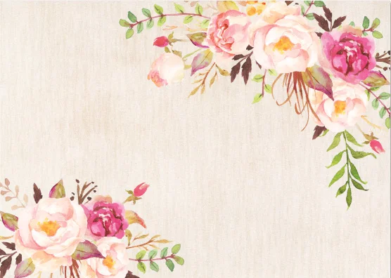 Виниловый фон для студийной фотосъемки с изображением белых красных розовых