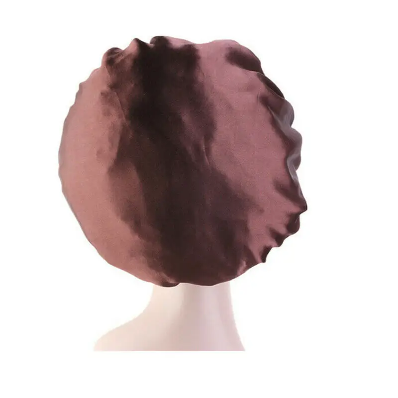 Шапочка для сна Женская атласная колпак | Аксессуары одежды