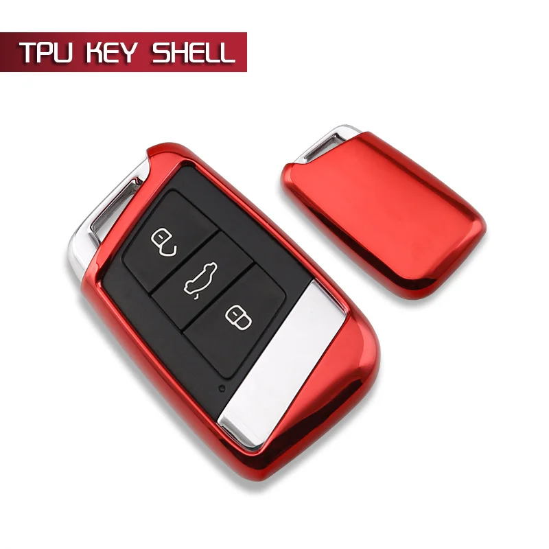 OemField Soft TPU Car Key Cover Case Bag Shell Holder Protection Skin for Volkswagen VW Passat Magotan B8 Variant Smart | Автомобили и