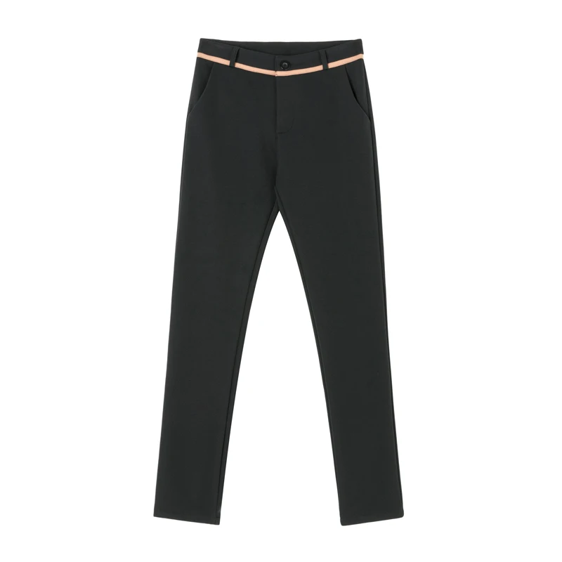 

New Elegant Fashion Women Autumn Winter Thicken Plus Velvet High Waist Casual Pants Suit Pants Trousers