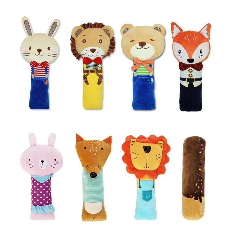 Новинка 2020 детская Милая Подушка с мультяшными животными Накладка для ремня