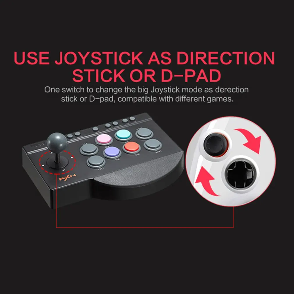 PXN-0082 геймпад проводной игровой контроллер джойстик USB интерфейс для ПК PS3 PS4 Xbox one