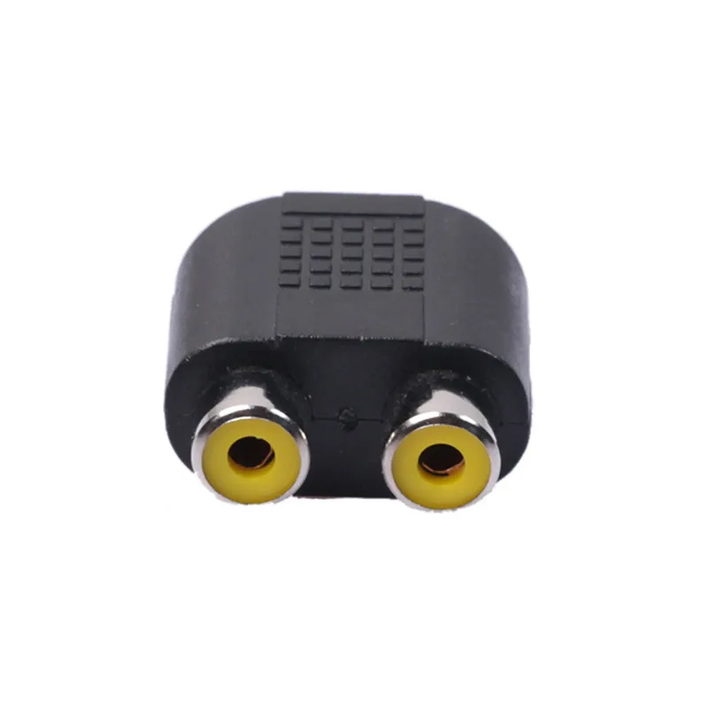 Разветвитель-переходник для аудио-кабеля 2-RCA 3 5 мм | Электроника