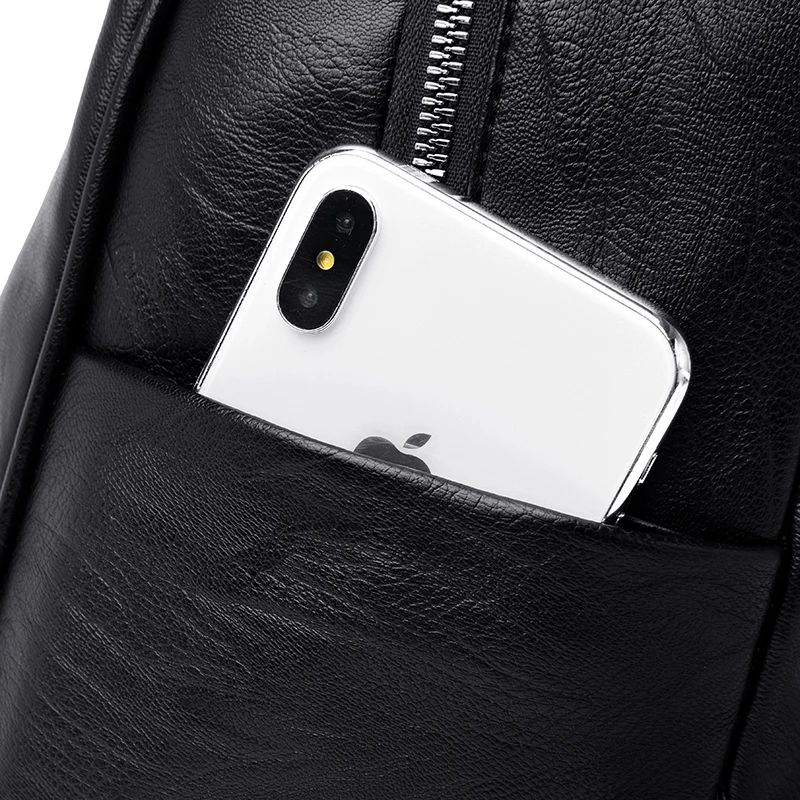 2020 новые женские роскошные рюкзаки из ПУ кожи Mochila Feminina простые на молнии Большие