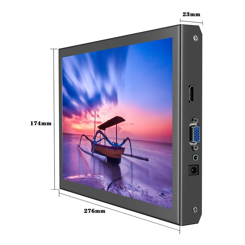 11 6 дюймовый портативный монитор VGA mini HDMI-совместимый разрешение 1920*1080 фетальный