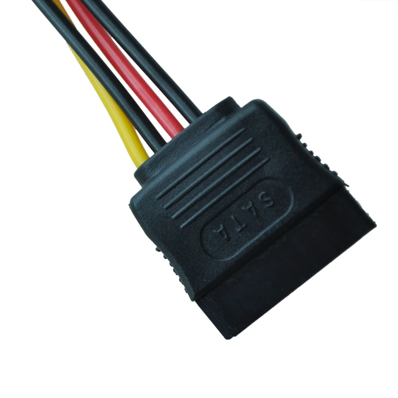 Промо-акция! 6in SATA power Y Splitter кабель адаптер-M/F (кабель питания) | Обустройство дома