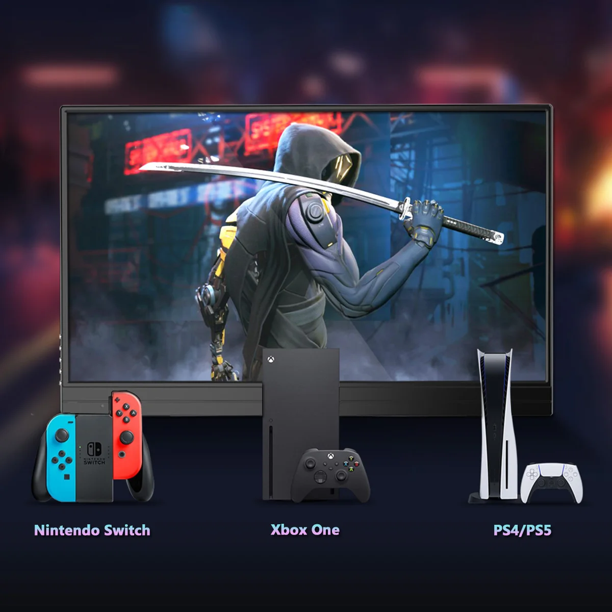 15 6inch fhd 240hz 100srgb portable gaming monitor usb c type c hdmi compatible for nintendo switch ps4 ps5 xbox monitor free global shipping