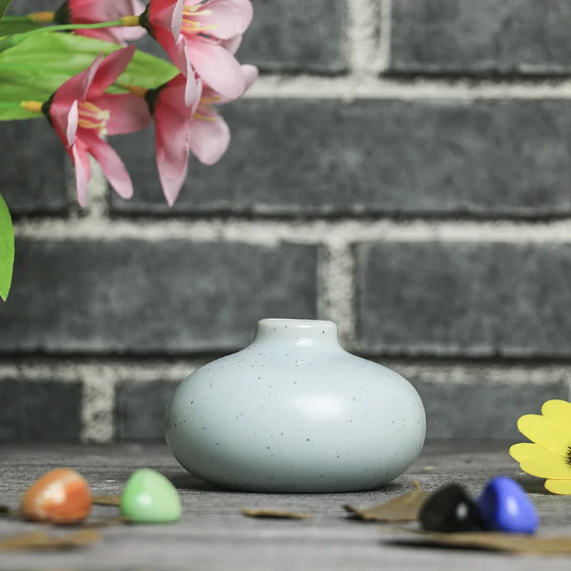 Ваза для цветов мини Керамическая Настольная украшение офисного стола
