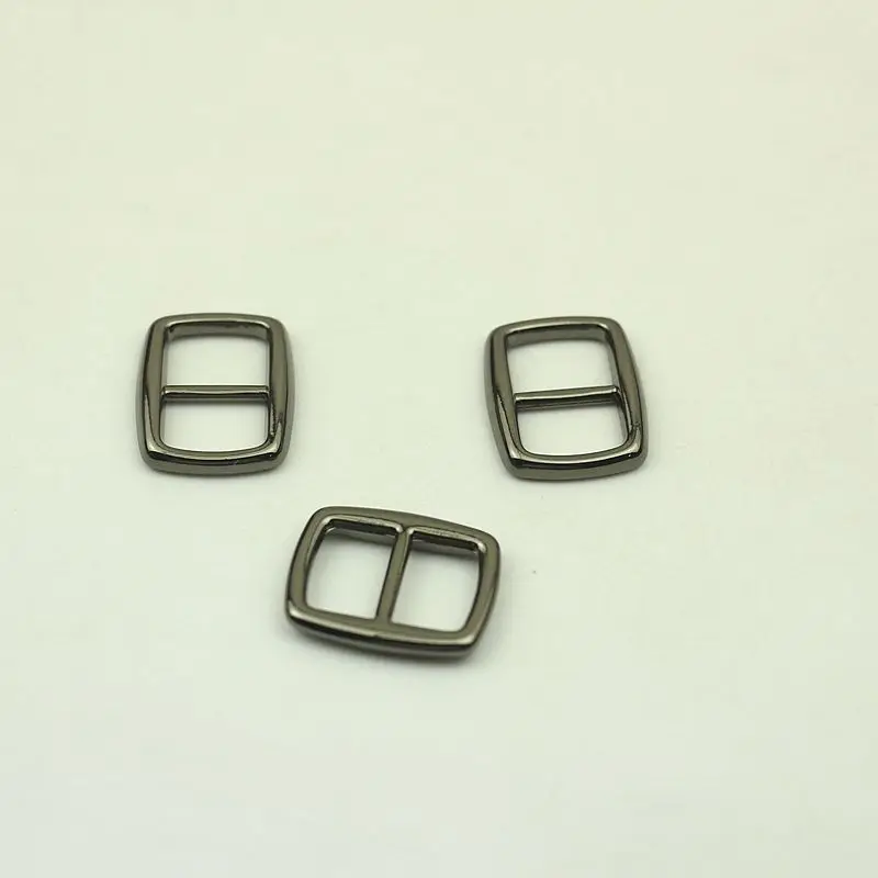 50Pcs 11mm Tri-Glide Slider Adjust Metal Buckles for Backpack Web Strap DIY Bag Belt Leather Craft Bag Parts AccessoryAccessory