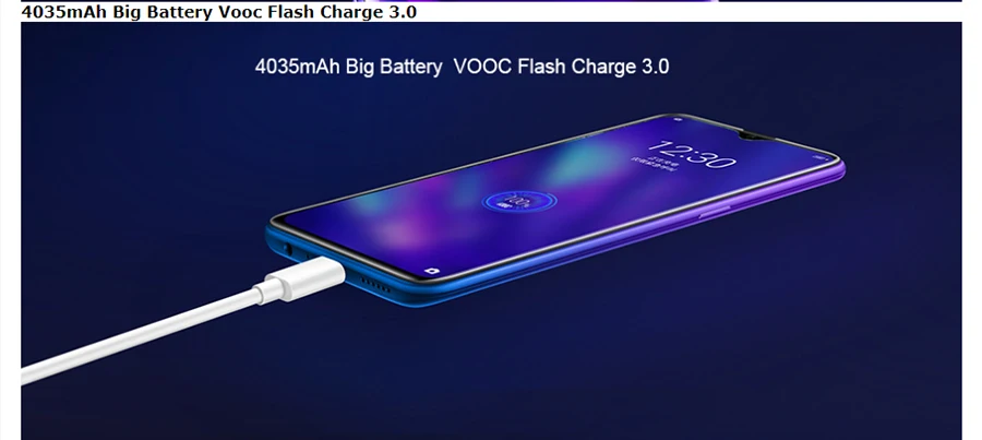 OPPO Realme Q 6,3 ''Dewdrop 4/6/8GB Оперативная память 64/128 ГБ Встроенная память Snapdragon 712 Octa Core 48MP Камера 20 Вт быстрой зарядки 4035 мА/ч, мобильный телефон