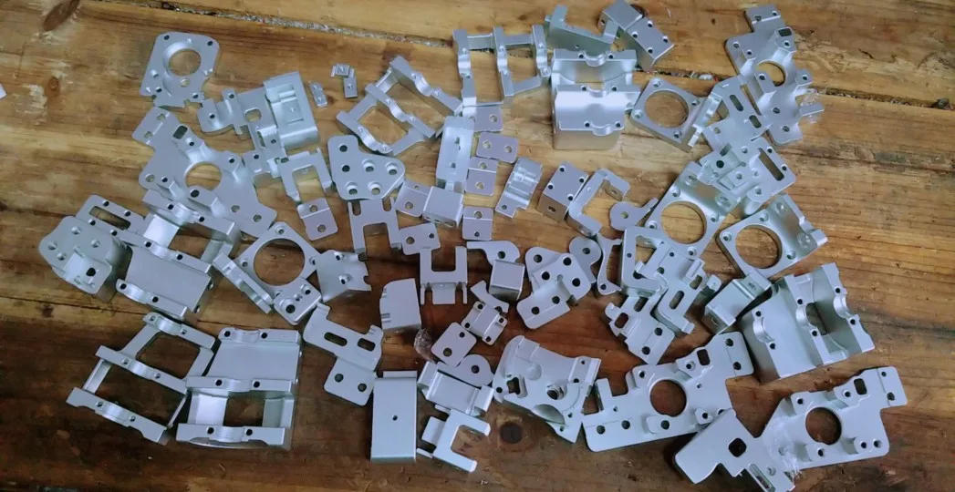 upgrade diy aluminum alloy frame printed parts kit cnc machined metal full parts for voron 2 4 3d printer free global shipping