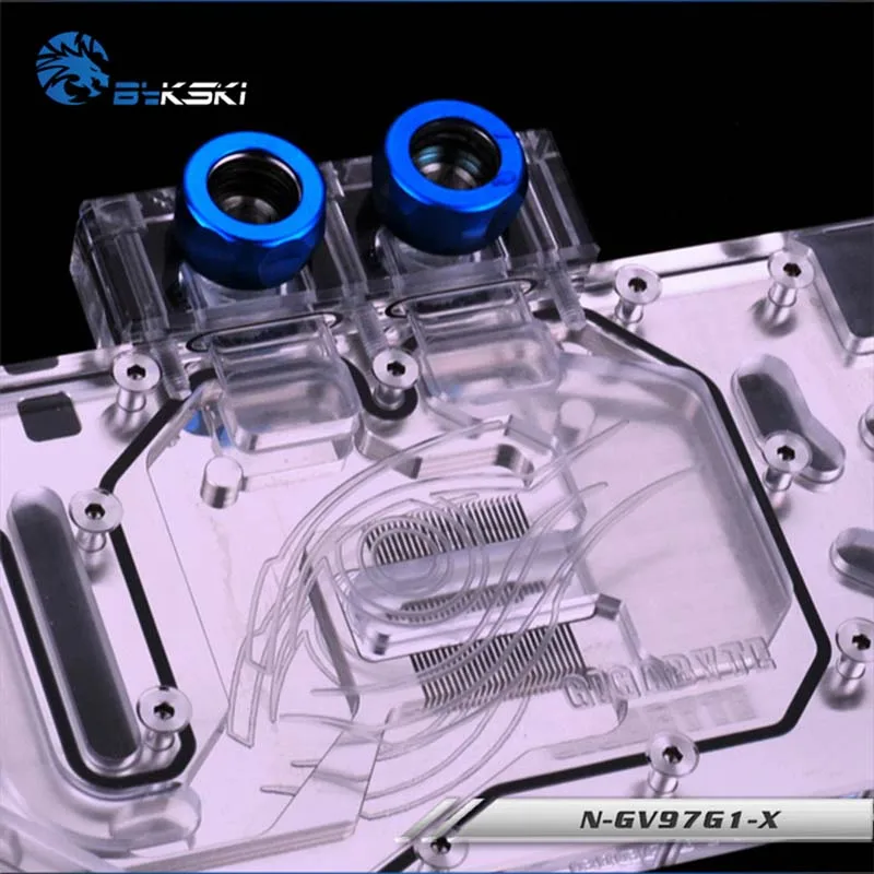 

Bykski GPU cooler Full Cover Graphics Card Water cooling Block for Gigabyte GV-N970G1 Gaming/N970WF3OC 4GD N-GV97G1-X