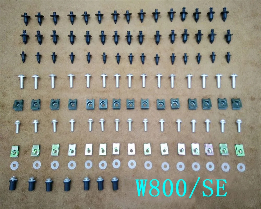 

Fairing Bodywork Kit Bolts Screws For Fit For Kawasaki W800/SE 2012-2016