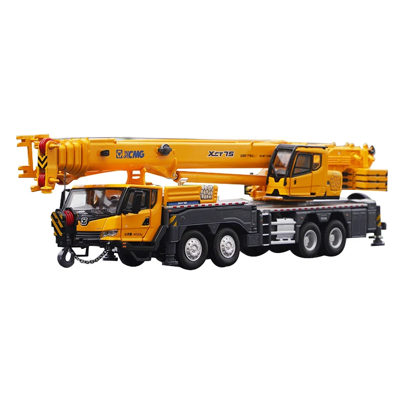 

Масштаб 1/50, литье под давлением крана XCMG XCT75 тонн, модель, коллекция для взрослых, детская игрушка, подарок, семейный дисплей