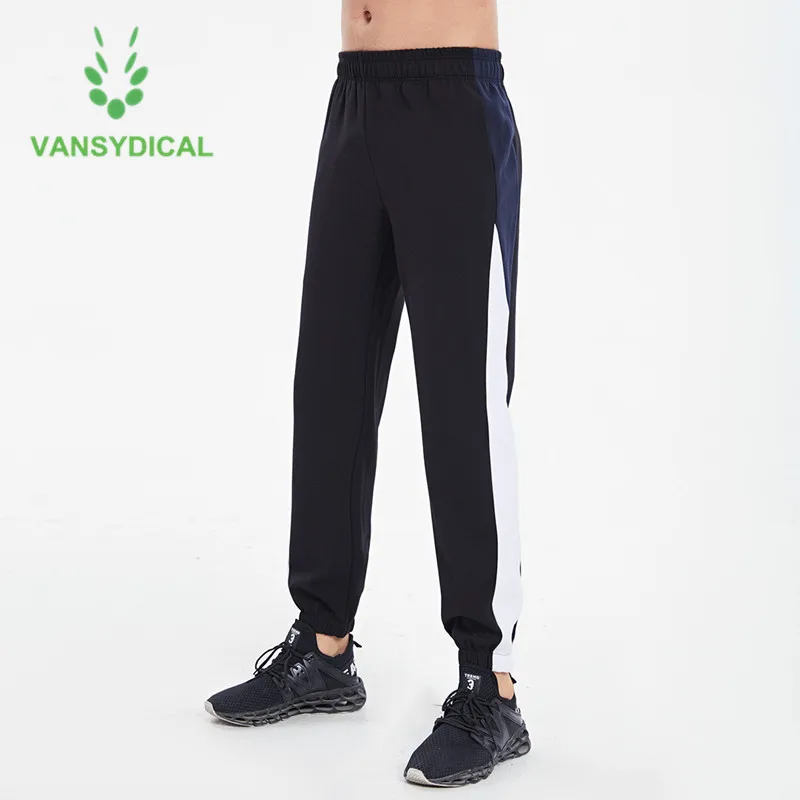 

Brand Men Sports Running Training Pants Thicken Autumn Winter Fitness Jogging Workout Sweatpants Slim Male Side Spliced Colors