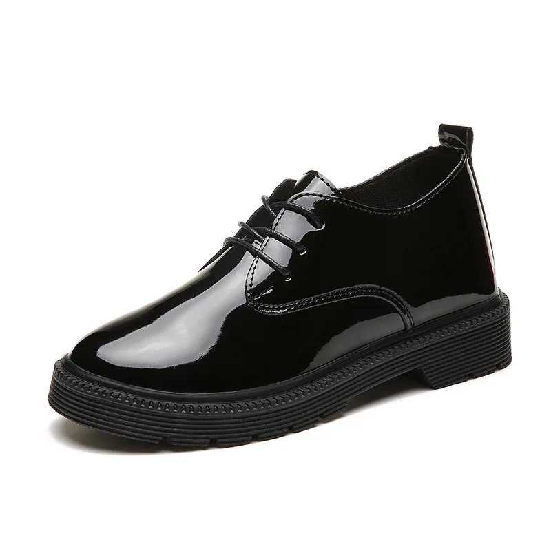 

The new 2020 lace-up casual shoes pure color walking shoes AP15