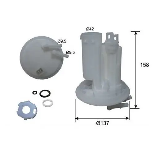 Фильтр топливныйSubaru Forester 2.0/2.5 EJ2# SG9 08 JS ASAKASHI|Температурный датчик| |