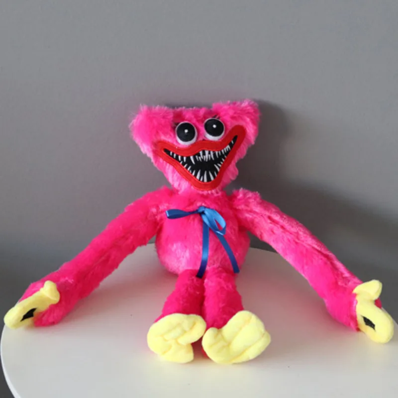 Huggy Wuggy-peluches de amapolas para ni&ntilde;os, mu&ntilde;ecos de Peluche de felpa, juego de Huggy, juguetes de miedo, regalo suave para ni&ntilde;os, navidad-3