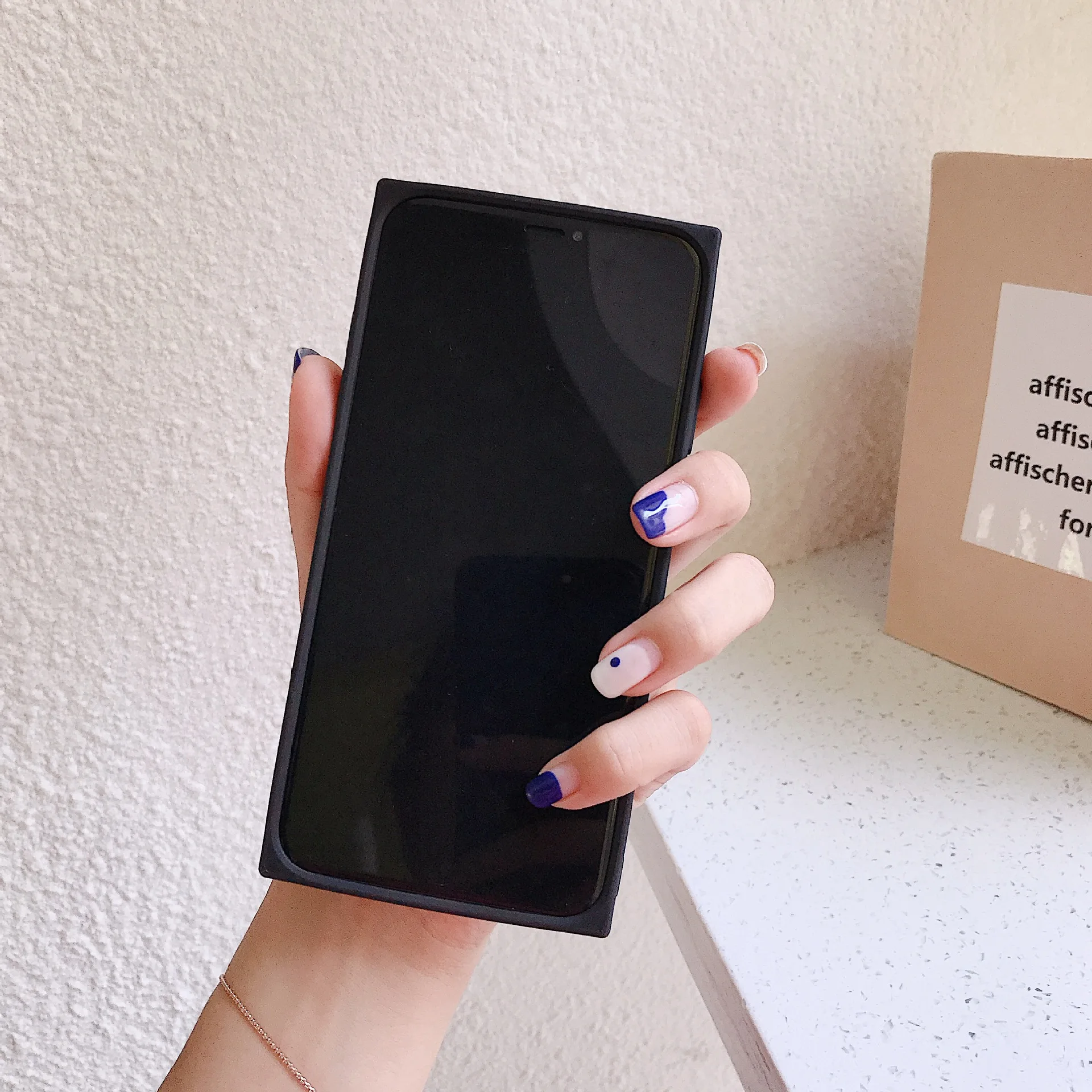 Чехол suef с мраморной текстурой для iPhone 11 Pro Max роскошный квадратный дизайнерский