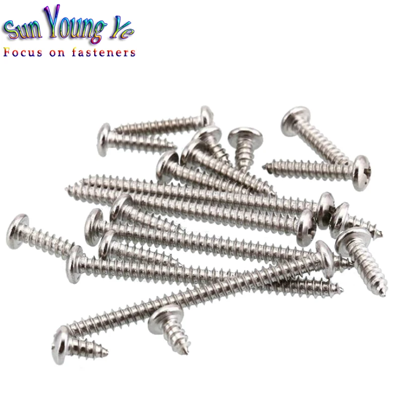 Сверхдлинный Самонарезающий винт с полукруглой головкой M3 M4 M6 304 удлиняющий из