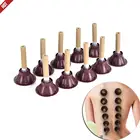 50 шт.компл. одноразовая трубчатая самоклеящаяся мини-свеча Moxa, самоклеящиеся точки, массажная наклейка Moxa stick вакуумные банки