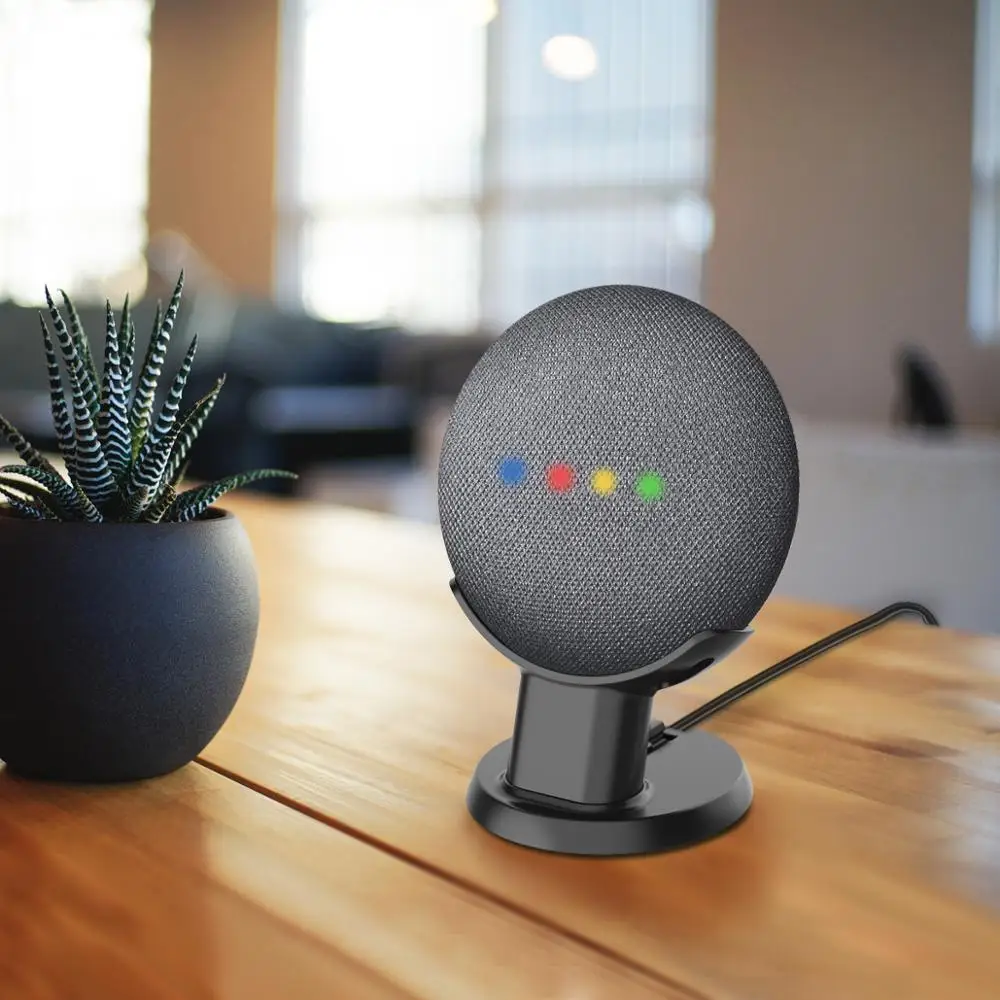Настольная подставка для розеток Google Home мини гнездо компактные голосовые