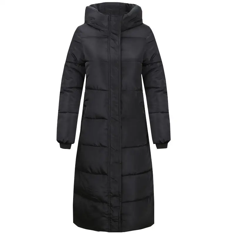 

Long Jacket Women Winter Parkas Warm Hooded Down Cotton Coat Female Padded High Quality Thick Ladies Overcoats Outerwear Q3116