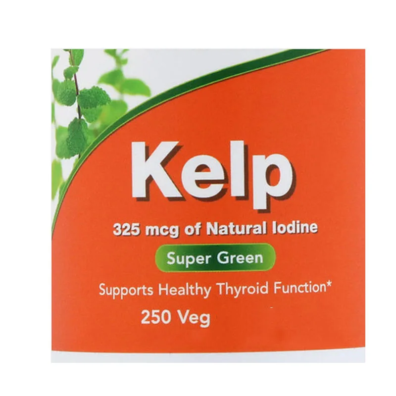 

Kelp Seaweed Natural Iodine 1bottle=325 mcg*250p