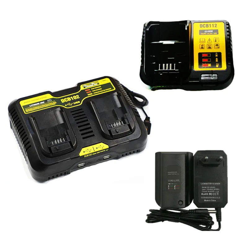 Зарядное устройство для литий ионных аккумуляторов DCB112 DCB102 DW1418 MC DeWalt 10 8 в 12 В 14 4 18