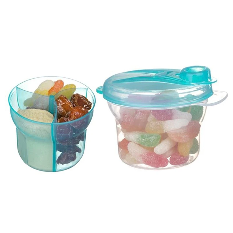 3 Слои Портативный сухое молоко распределитель герметичные для детских