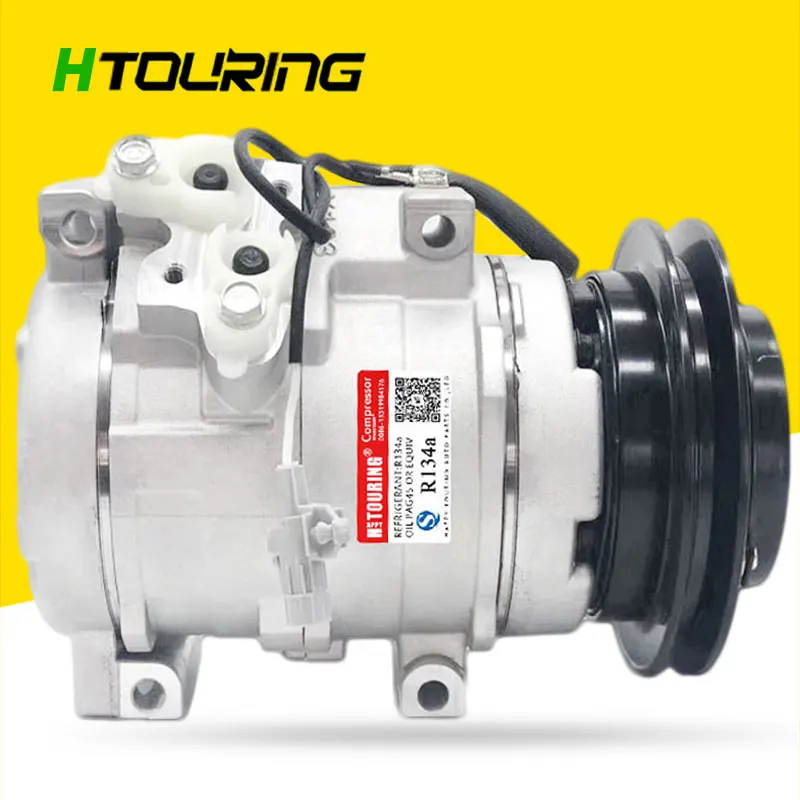 

Компрессор кондиционера 10S17C 2700 883106A150 447180-540B 4471805400-447220 88320-6A091 для автомобиля Toyota Prado 5171 Land Cruiser