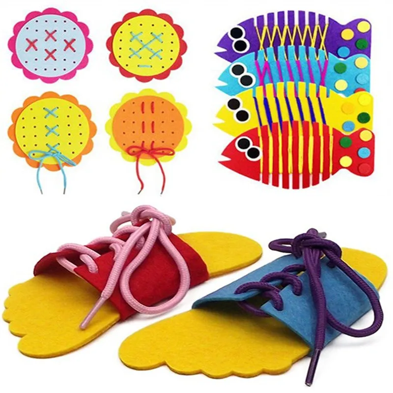 1 компл./упак. креативный фетр для поделок Обучающие принадлежности DIY ручной