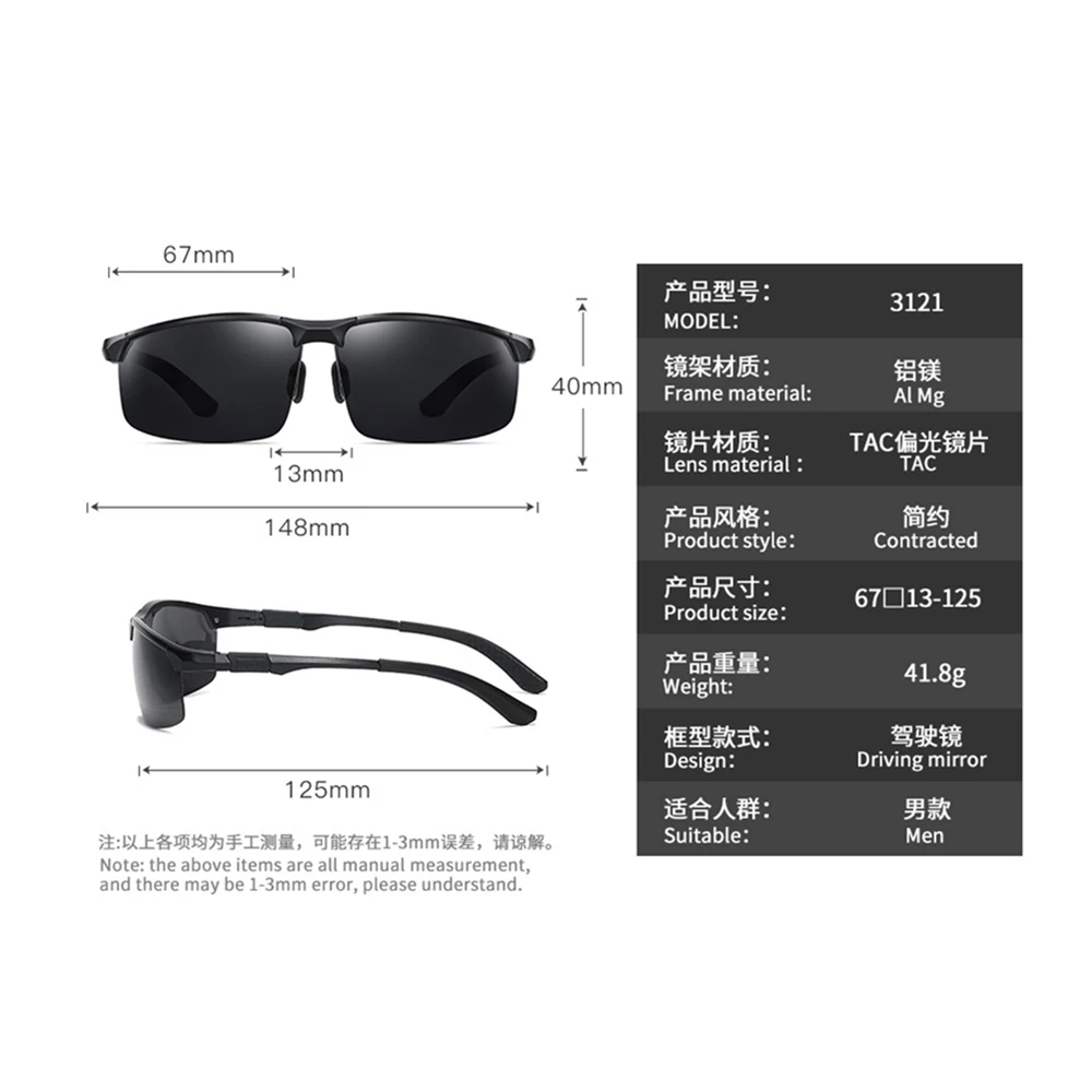 

Top Design Driving Series Polarized Sunglasses Blue Mirror Lens Male Sun Glasses Aviation Women For Men Eyewear 2021 UV400