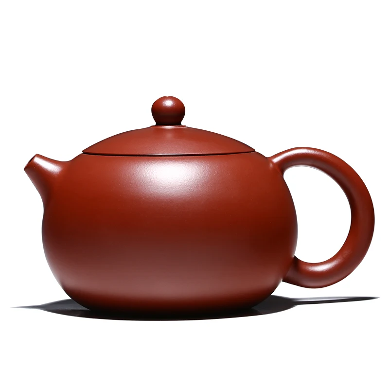 

Чайник Dahongpao Xishi, знаменитый Фиолетовый Глиняный Чайник из исинской глины, чайник ручной работы, набор с шариковыми отверстиями, чайный набо...