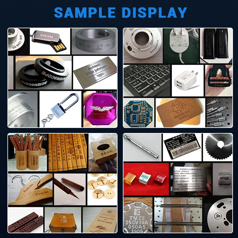 Волоконно-лазерная маркировочная машина инструменты для резки 20 Вт 30 50 лазерный