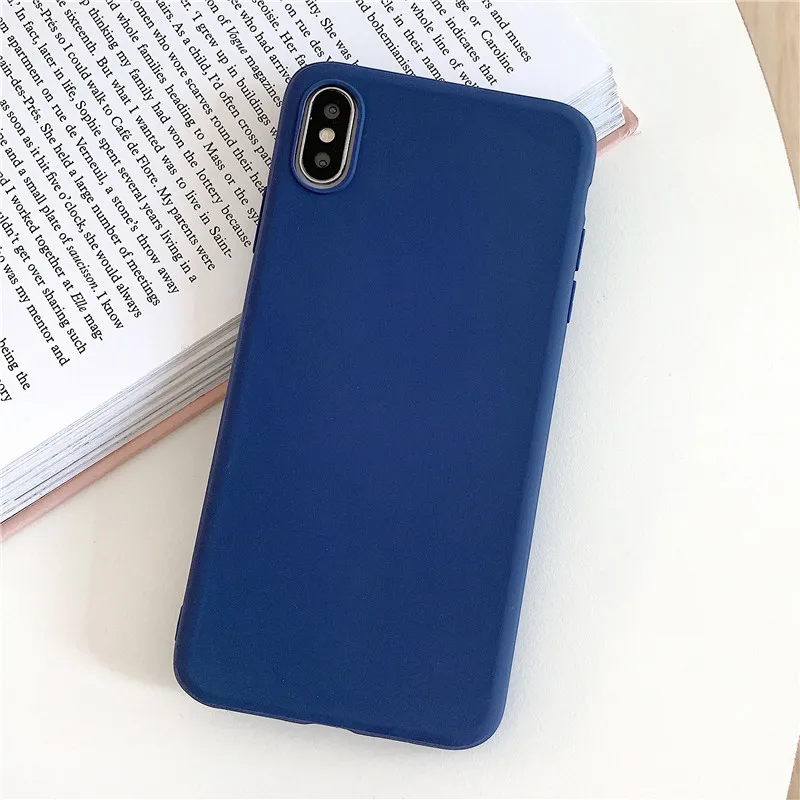 COOLY чехол конфетного цвета для Xiaomi Redmi 4A задняя крышка на Redmi Note 4 оболочка кожа Xiomi Redmi 4X Мягкий ТПУ силиконовый чехол для телефона - Цвет: Royal Blue 12