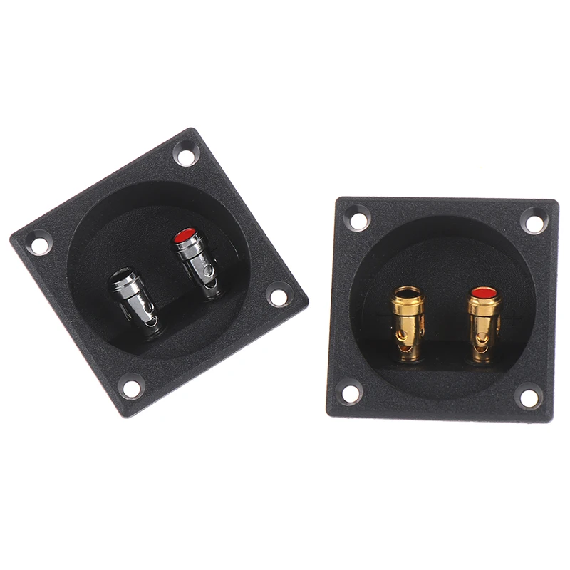 

1pcs 57 X 57 X 25mm Round Cup Subwoofer Plug Car Stereo Speaker Box Terminal Connector